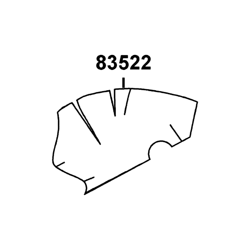 83522-ALH3-900 SPONGE A — diagram cutout