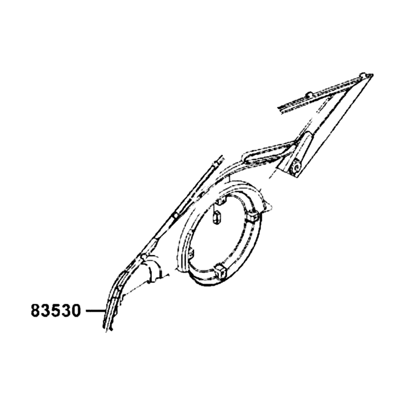 83530-LGC6-E00-NEP BOARD B R SIDE — diagram cutout