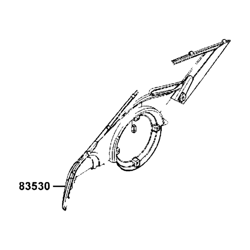 83530-LGC6-E00-ZBP BOARD B R SIDE — diagram cutout