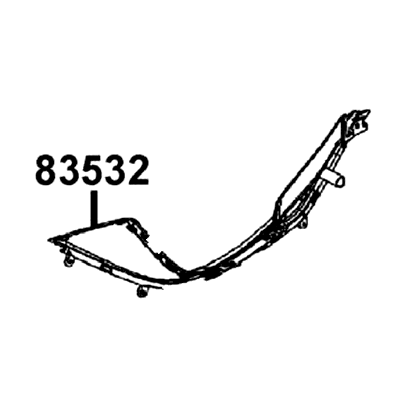 83532-ABD2-C00-N1R "BOARD B, R SIDE" — diagram cutout