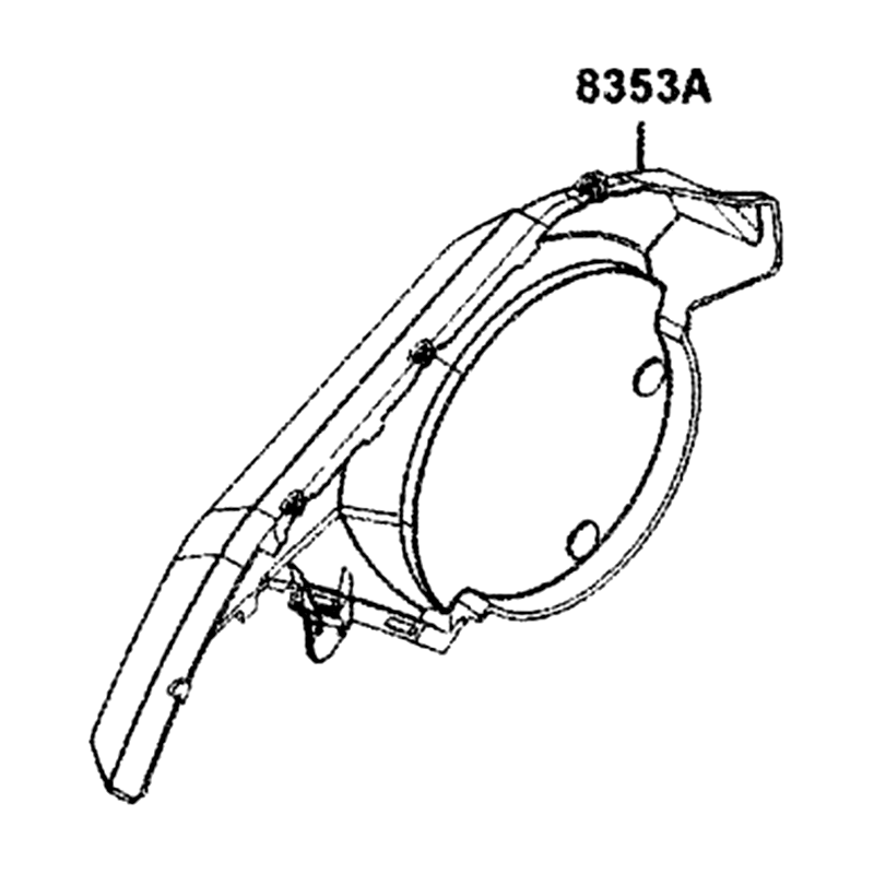8353A-AGJ5-E00-N1R BOARD C, R SIDE ASSY (Black) — diagram cutout