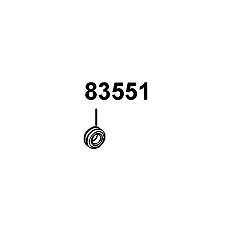 83551-KEC8-900 GROMMET COVER — diagram cutout