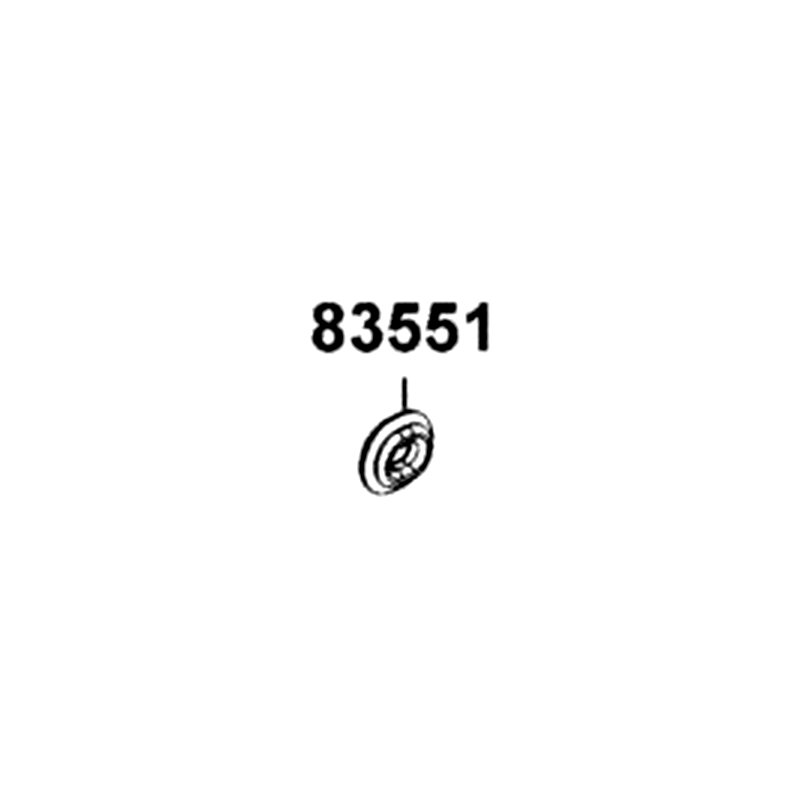 83551-KKAK-900 GROMMET AIR CLEANER CASE — diagram cutout