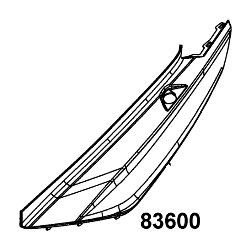 83600-ABD2-C00-J2P COVER.L BODY — diagram cutout