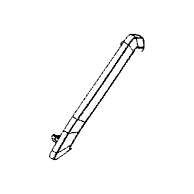 83600-AGJ5-E00-N1R COVER B, R/L BODY (Black) — diagram cutout