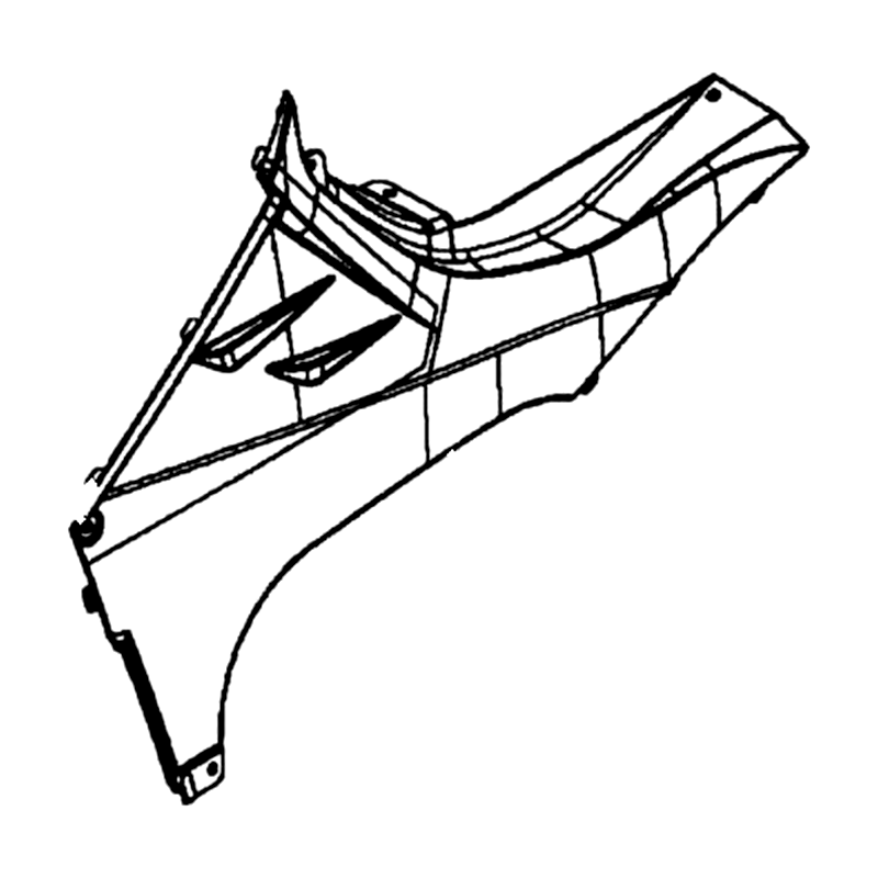 83600-ALC1-M00-N1R COVER L SIDE (Black) — diagram cutout