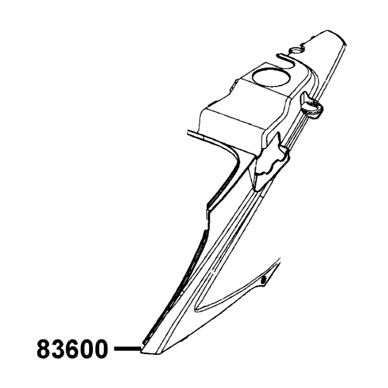 83600-LCB9-C10-21P COVER L BODY — diagram cutout
