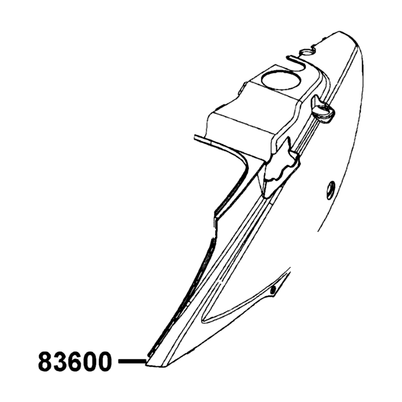 83600-LCB9-C10-N1P COVER L BODY — diagram cutout
