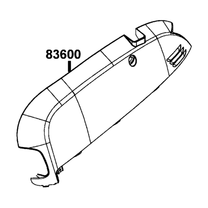 83600-LGR5-E10-NHP COVER L BODY — diagram cutout