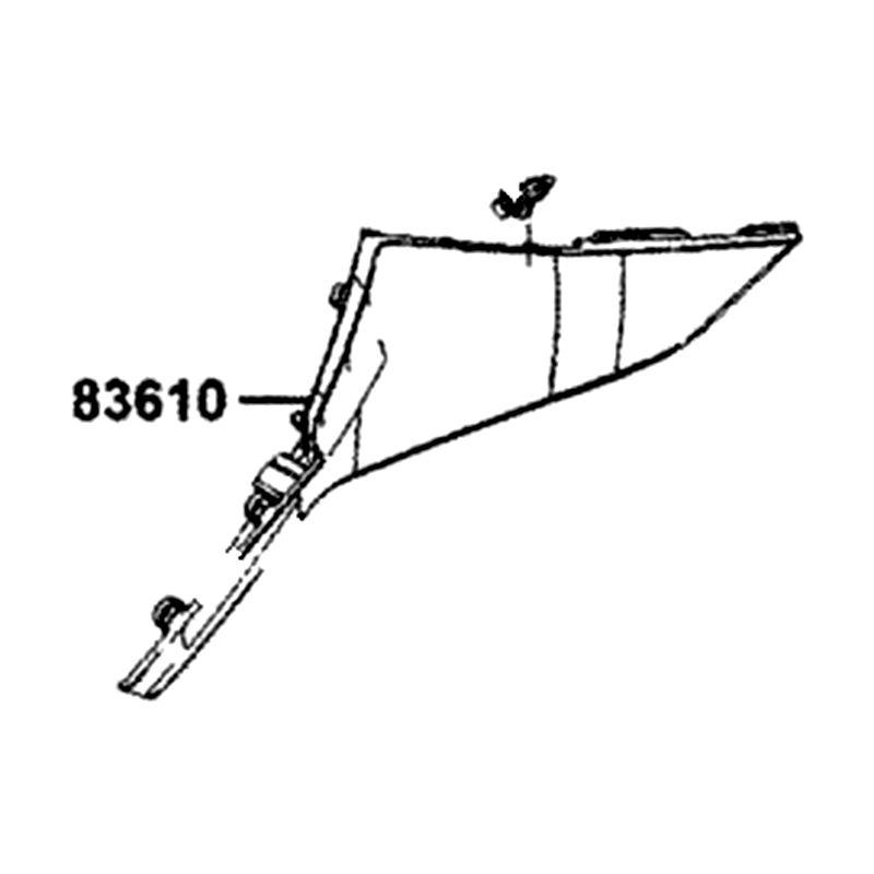 83610-AKB8-E00-N1P BOARD B L SIDE — diagram cutout