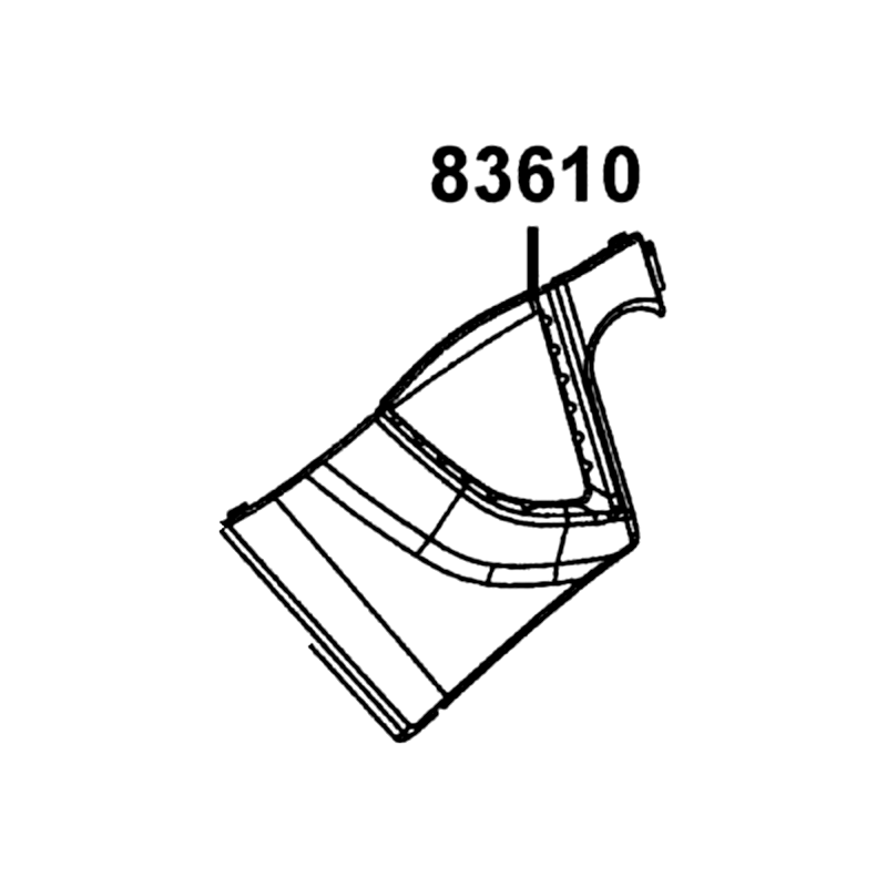83610-LKL5-E30-N1R "GRILL, L SIDE" — diagram cutout