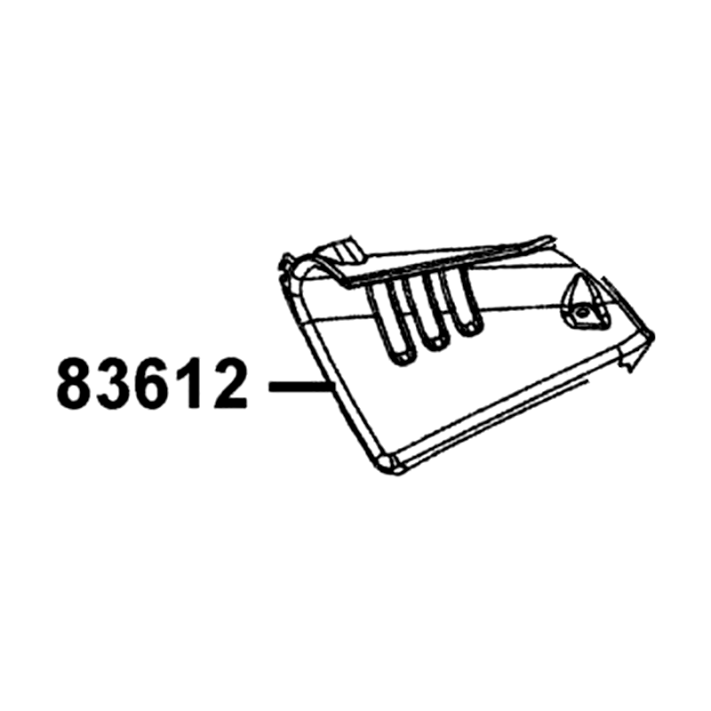 83612-LKL5-E30-R6P "COVER B, L WINKER" — diagram cutout