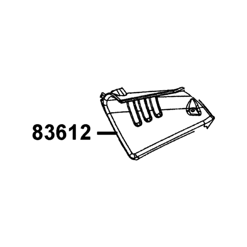 83612-LKL5-E30-YYP "COVER B, L WINKER" — diagram cutout
