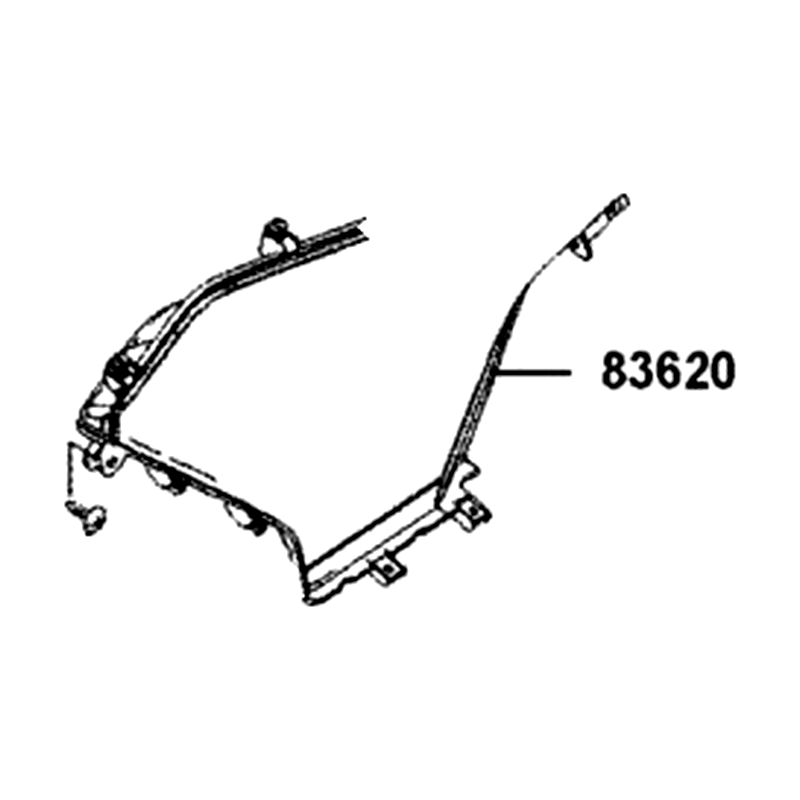 83620-AKB8-E00-N1R BOARD A ASSY L SID (Black) — diagram cutout