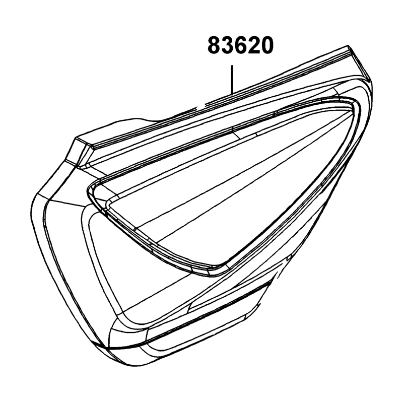 83620-ALH3-900-D14 COVER L SIDE — diagram cutout