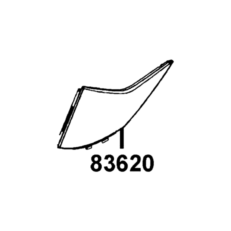 83620-LEJ2-E10-66P COVER L SIDE — diagram cutout