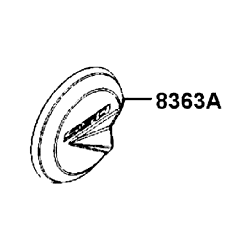 8363A-LGC6-E00-T02 GRILLE ASSY. L, BOARD — diagram cutout