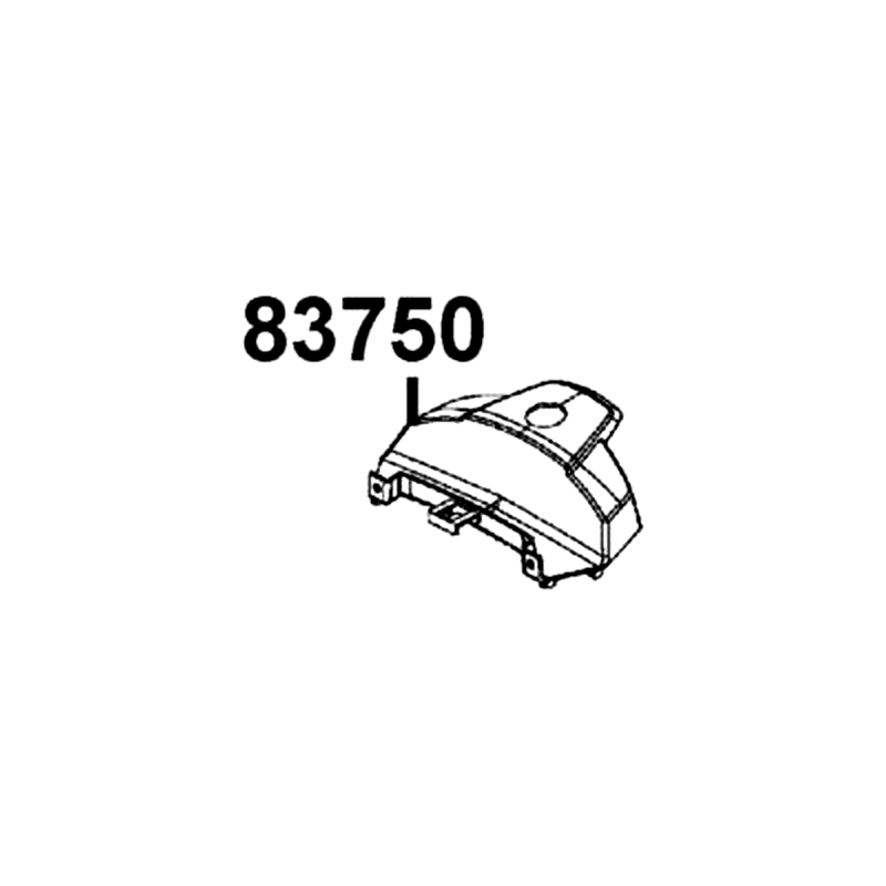 83750-AEB9-E00-79P COVER RR CENTER — diagram cutout