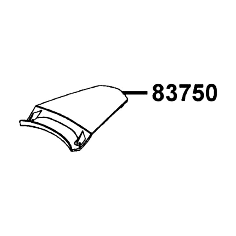 83750-LEJ2-E10-91P COVER RR CENTER — diagram cutout