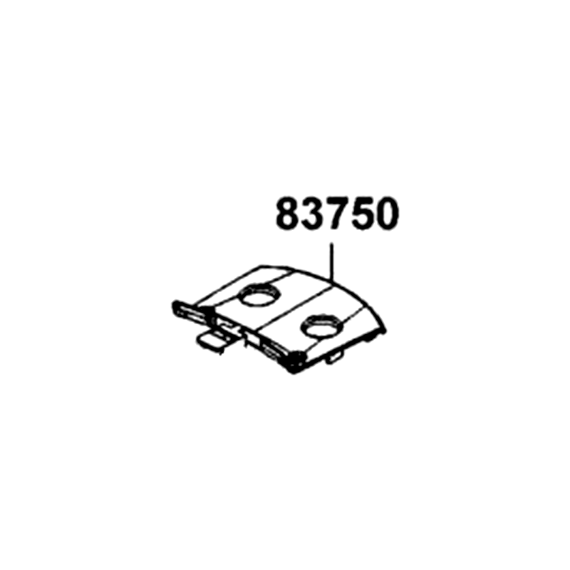 83750-LGE5-E00-J8P COVER RR CENTER — diagram cutout