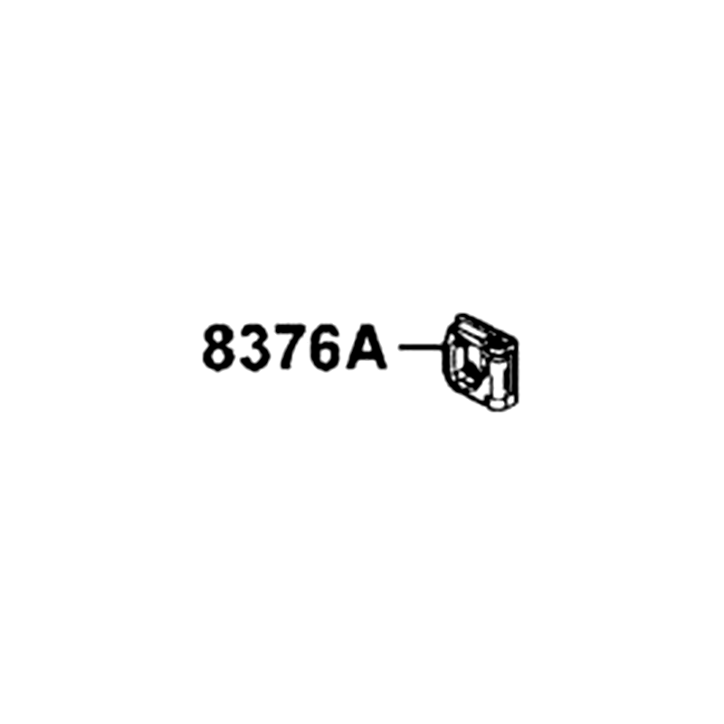 8376A-KECE-901 CLIP ASSY CENTER — diagram cutout