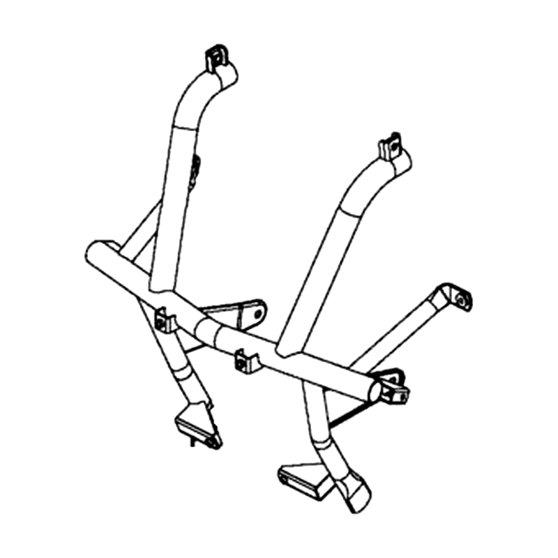 85100-LCA4-MG0 PIPE COMP FR BUNPER — diagram cutout