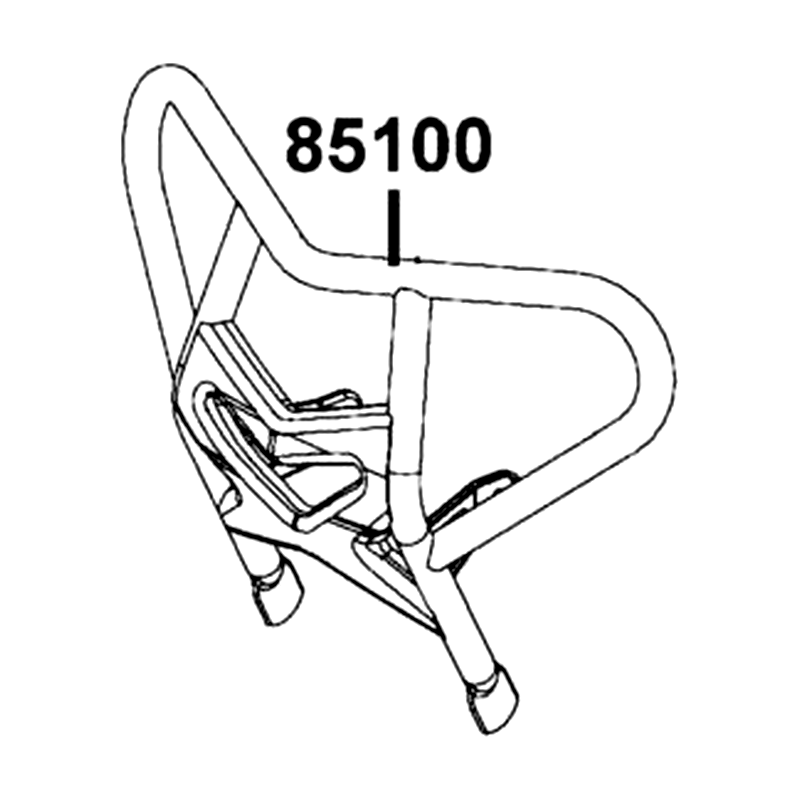 85100-LEC1-MG0-MBS PIPE COMP FR BUMPER — diagram cutout