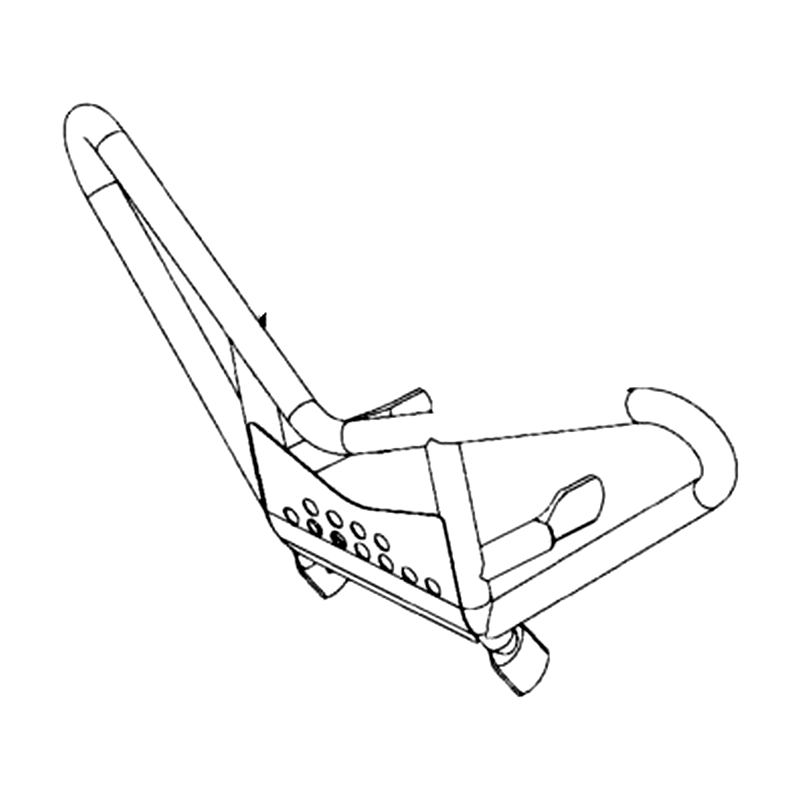 85100-LGC7-E60-MFS BUMPER. FRONT — diagram cutout