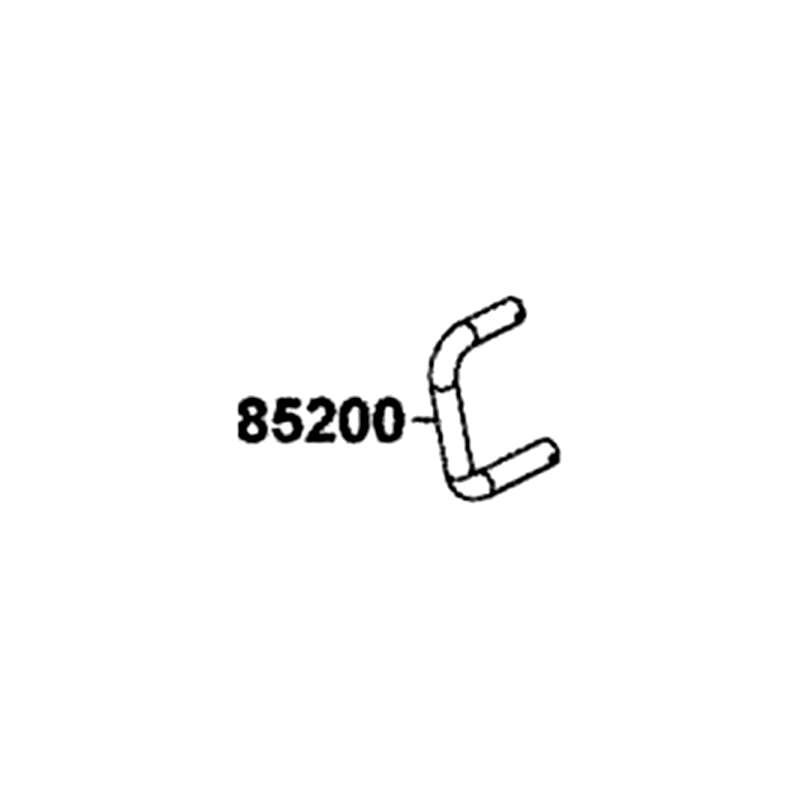 85200-ALE8-E00 HOLDER FR BUMPER — diagram cutout