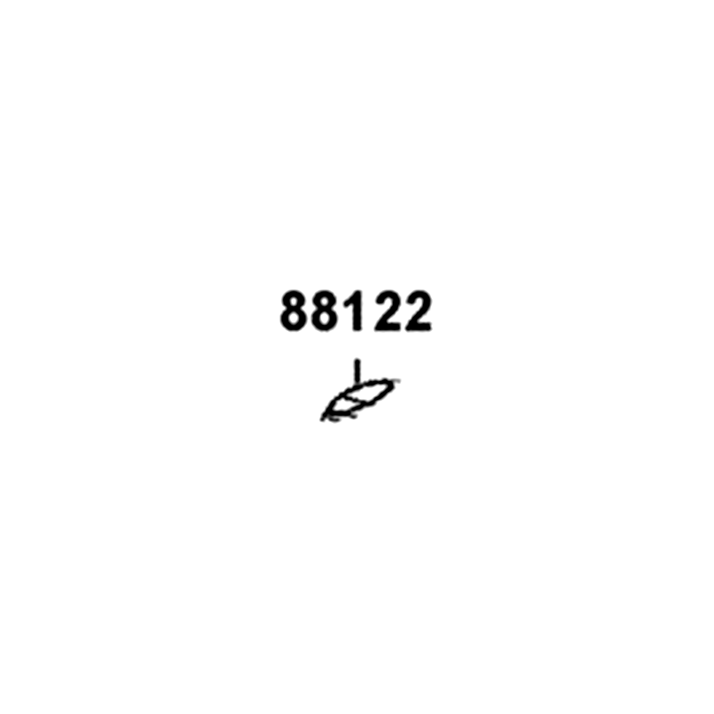 88122-ACD5-E00 STAY COVER L — diagram cutout