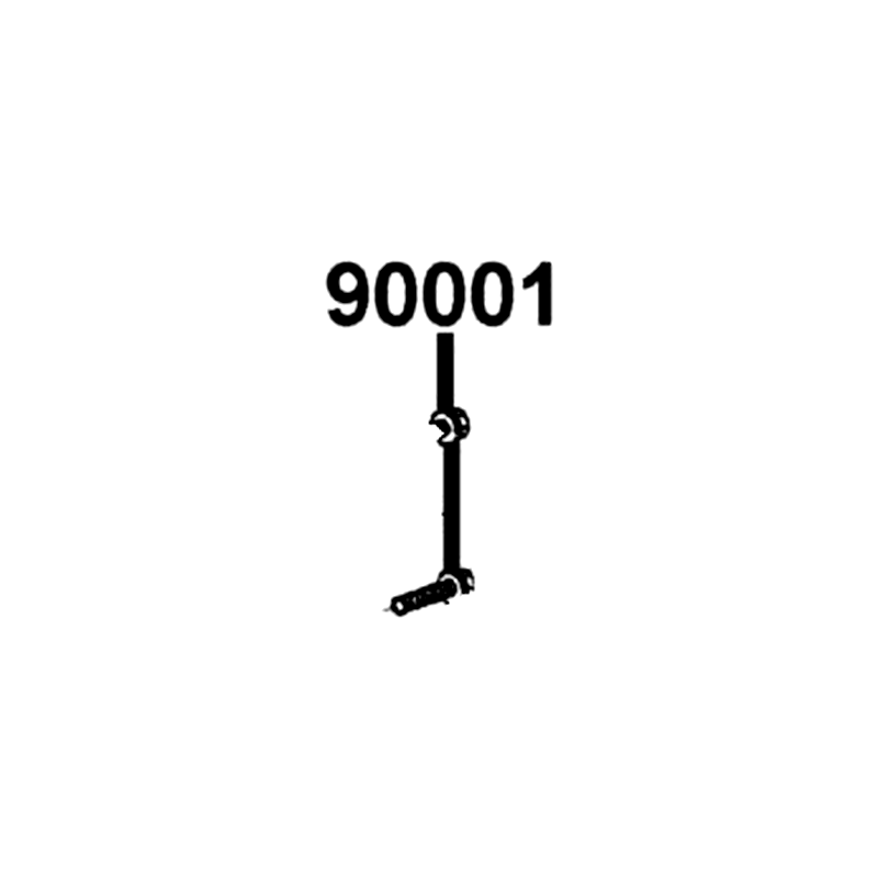 90001-GBHB-661 BOLT FLANGE SH 6*22 — diagram cutout