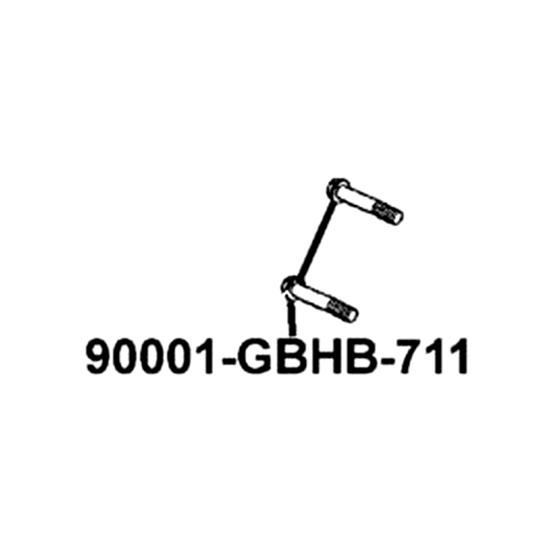 90001-GBHB-711 BOLT FLANGE SHF 6X40 — diagram cutout