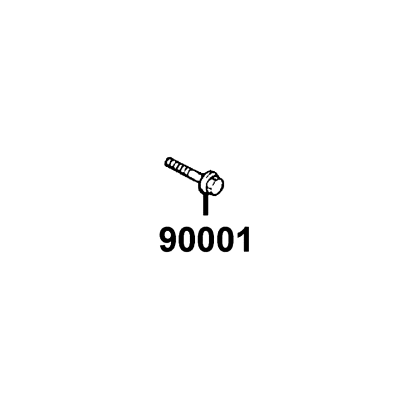 90001-KGF1-C01 BOLT FLANGE SHF6*32(CG) — diagram cutout