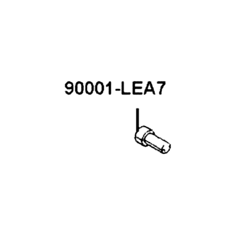 90001-LEA7-E00 SOCKET BOLT — diagram cutout