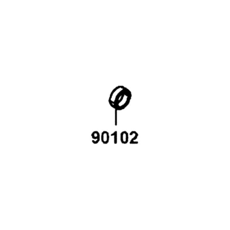 90102-LGC6-E00 COLLAR RR FORK PIVOT — diagram cutout