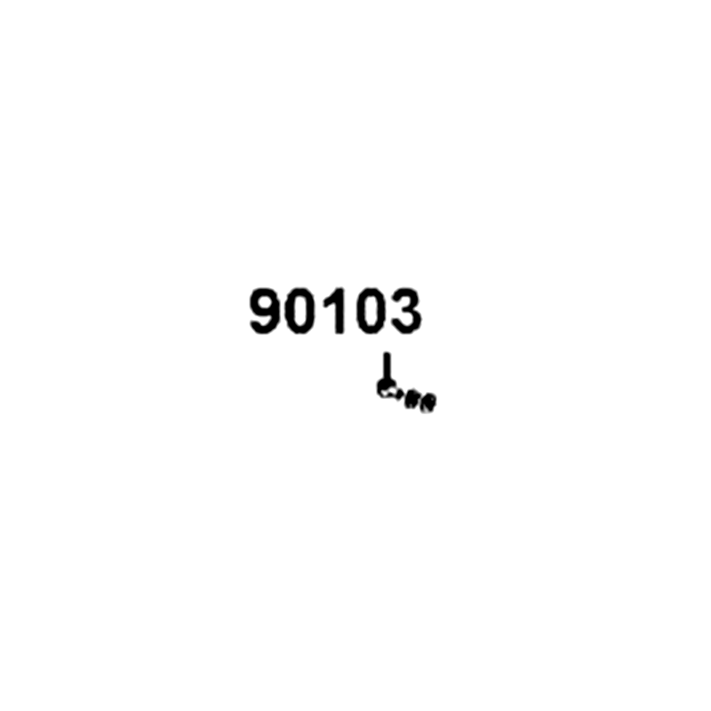 90103-LDB5-E00 BOLT. WASHER 6*12 — diagram cutout