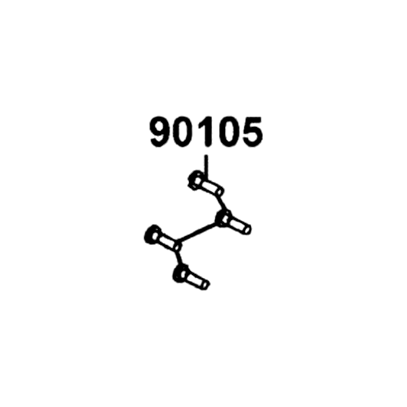 90105-LFA5-E01 STUD WHEEL MOUNTING — diagram cutout