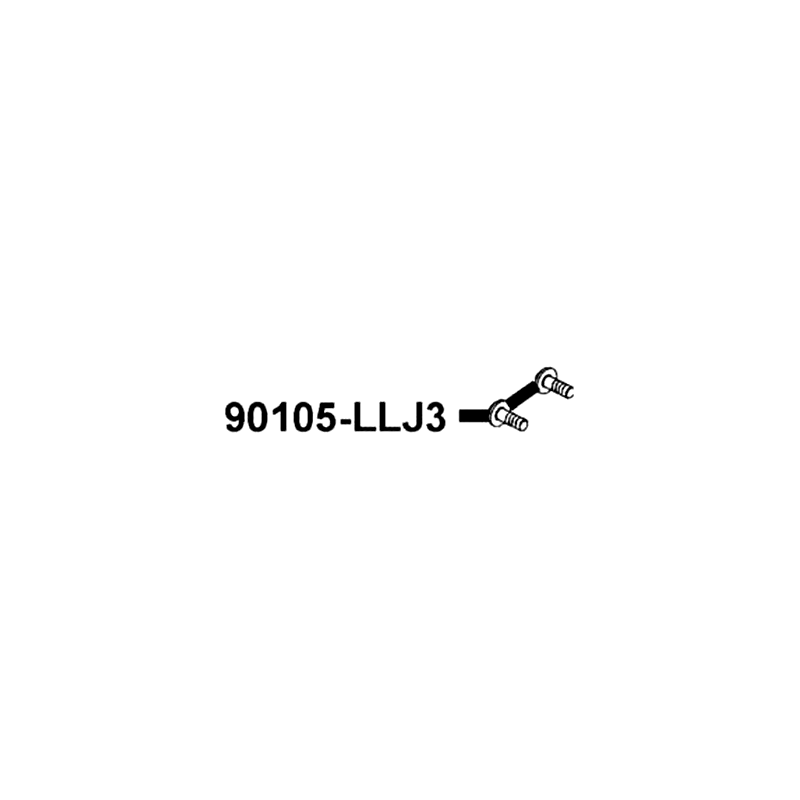 90105-LLJ3-E01 BOLT SPECIAL 8MM — diagram cutout