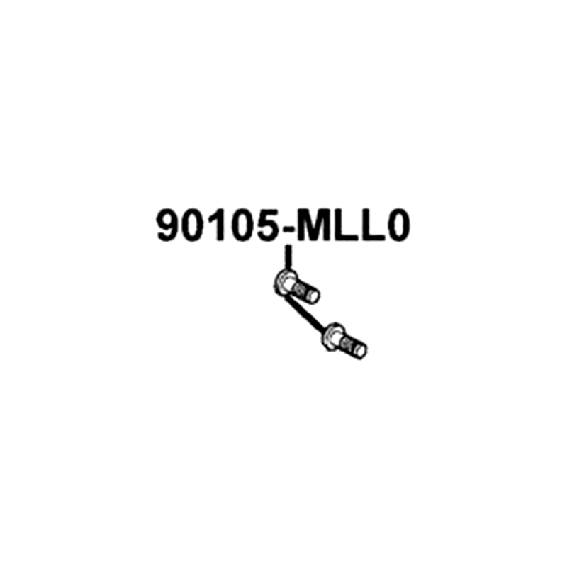 90105-MLL0-731 BOLT STEP HOLDER 8*24 — diagram cutout