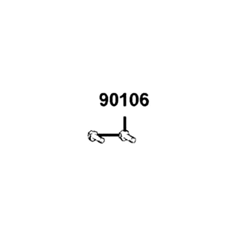 90106-LBA7-900 BOLT FLANGE 8*25 — diagram cutout