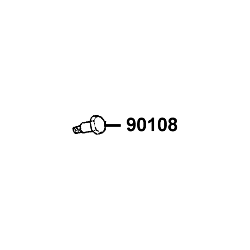 90108-KUDU-900 SCREW SIDE STAND PIVOT — diagram cutout