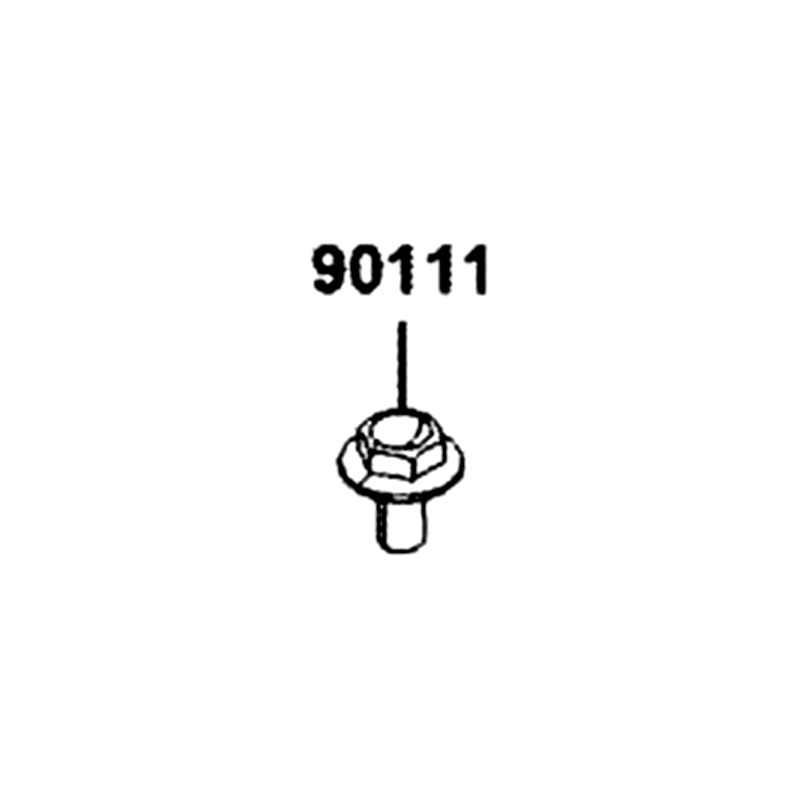 90111-LEB1-910 BOLT FLANGE 6X12 — diagram cutout