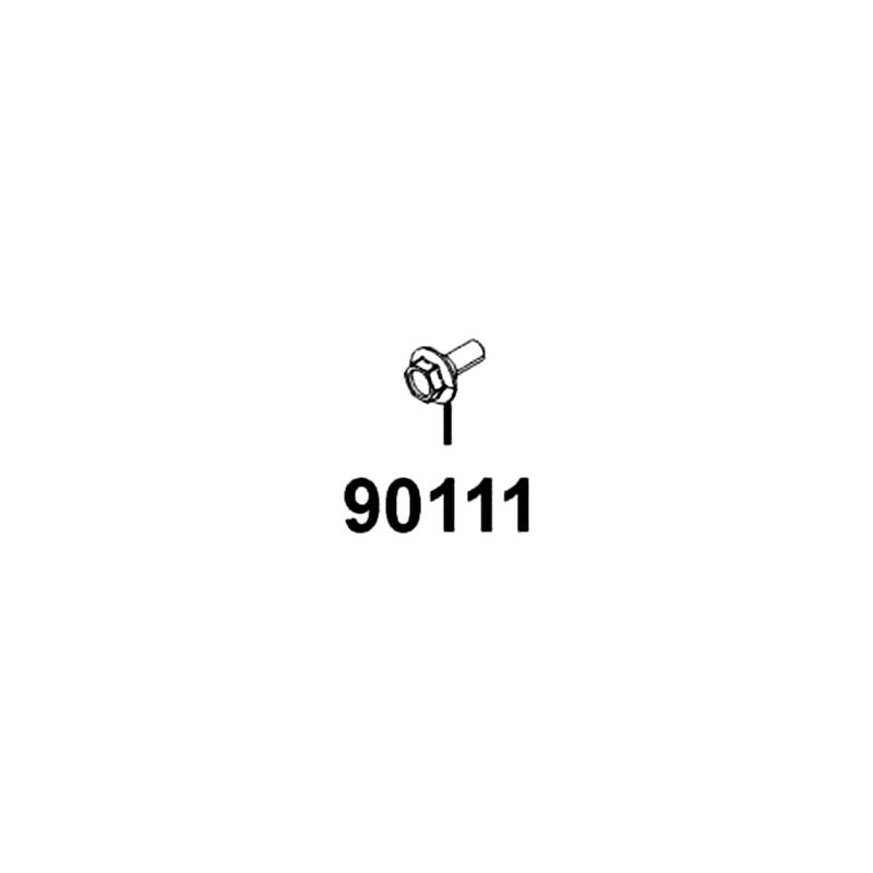 90111-LGE3-910 BOLT FLANGE 6MM — diagram cutout