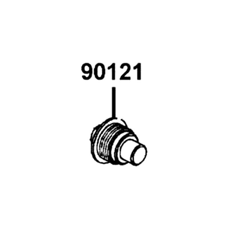 90121-LCD9-E00 FORK PIVOT BOLT RH — diagram cutout