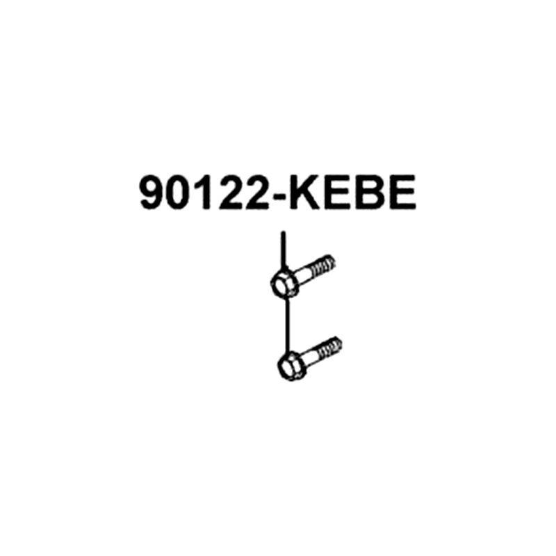 90122-KEBE-900 BOLT FLANGE 8*32 — diagram cutout
