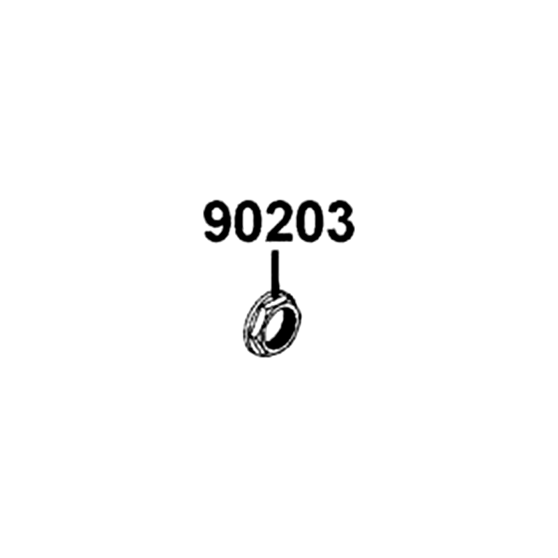 90203-LDB5-E00 NUT FLANGE 20MM — diagram cutout