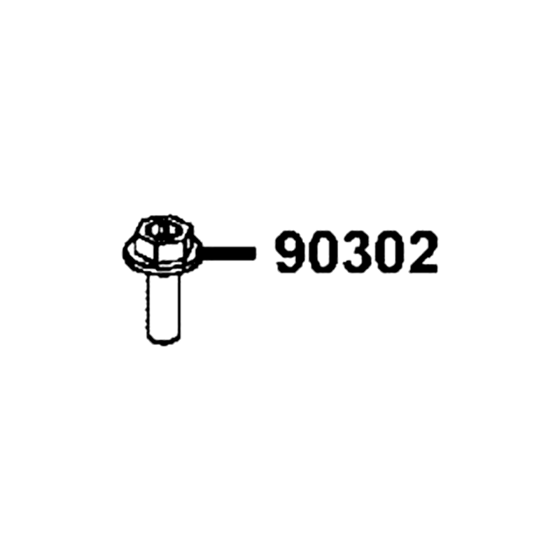 90302-KEC8-900 BOLT PAN 5*9 — diagram cutout