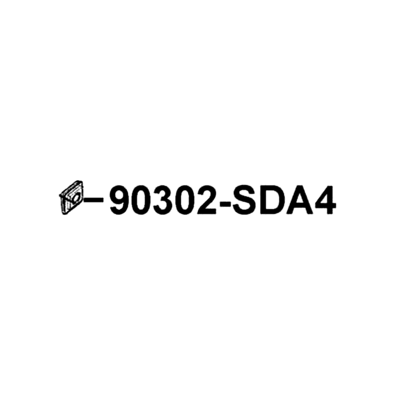 90302-SDA4-C01 NUT SPRING 4MM — diagram cutout