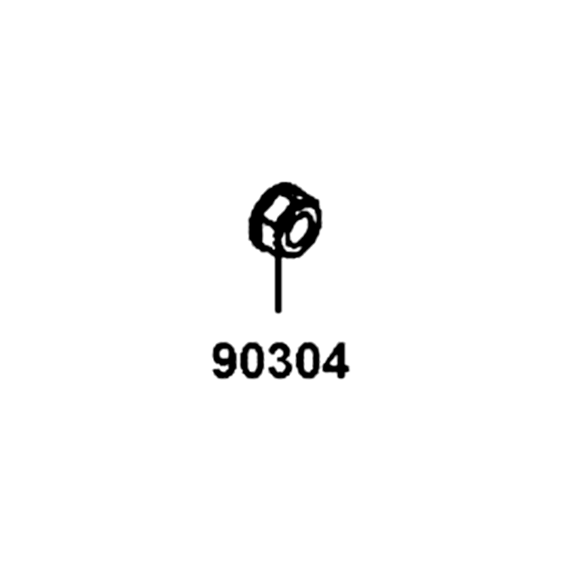 90304-LGC6-E00 NUT M10X1.25(C) — diagram cutout