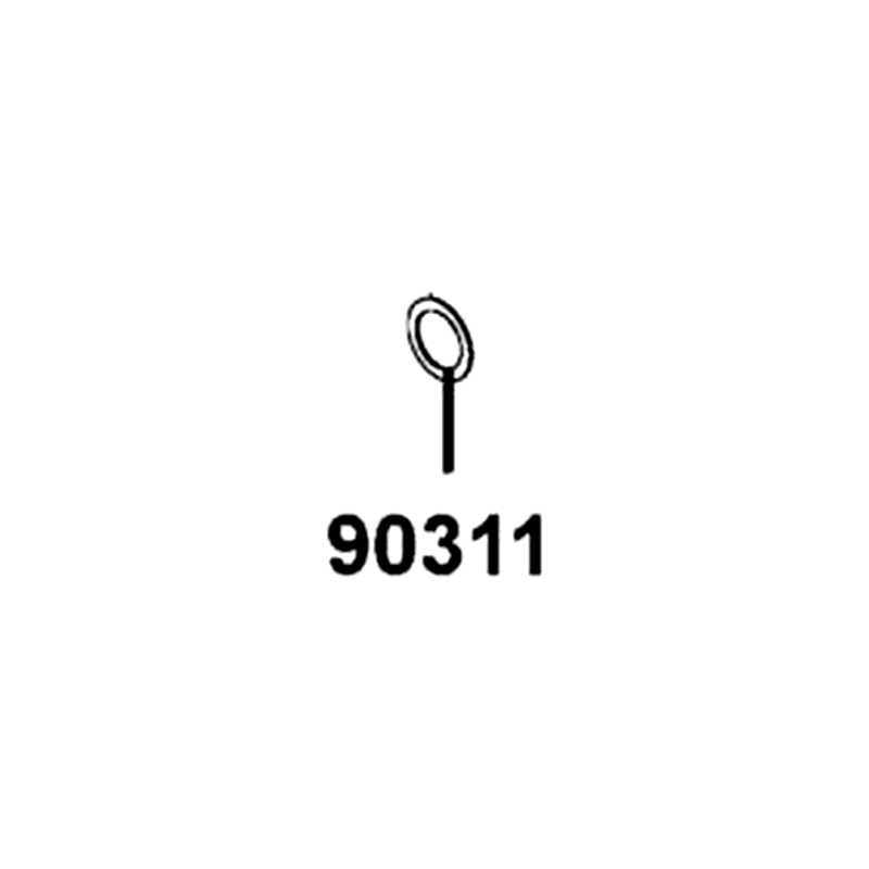 90311-LDB5-E00 SHIM DRIVE BEVEL GEAR A (0.575~0.625) — diagram cutout